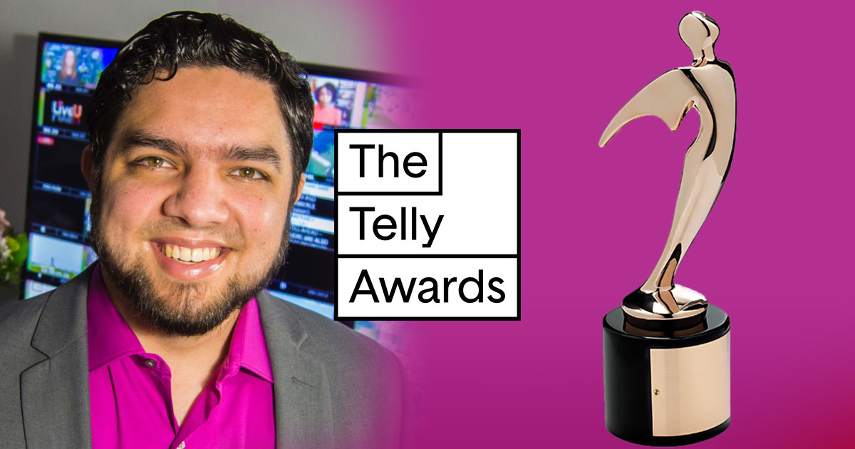 Marcus Harun wins Telly Award